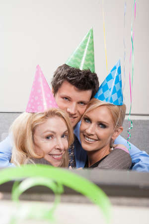 Office people celebratingの写真素材