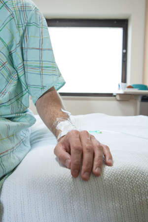 Patient at hospitalの写真素材