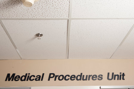 Signs in hospitalの写真素材