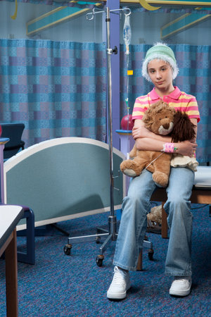 Child patientの写真素材