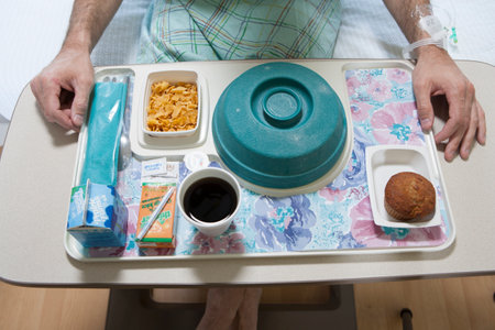 Hospital mealの写真素材