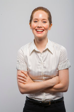 Portrait of womanの写真素材