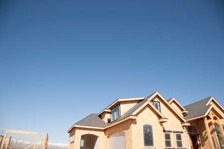 Home construction viewsの写真素材