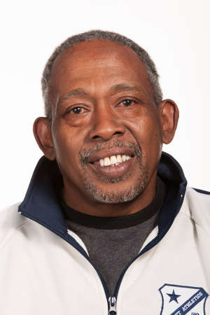 Portrait on white background