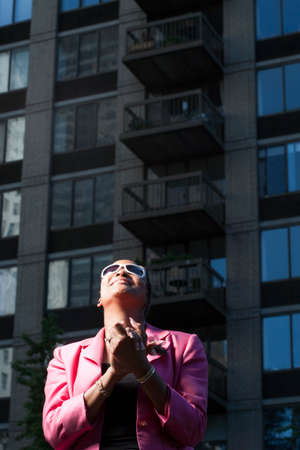 Pedestrian in urban environment
