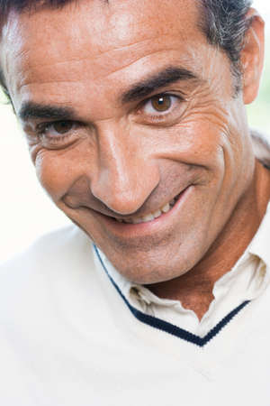 Portrait of hispanic man