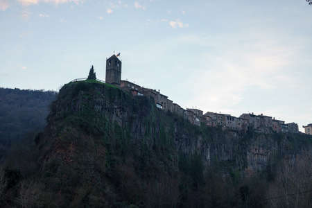 Castellfollit de la Roca is a town with one of the best views. It is built on top of a lava flow in...