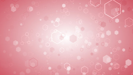 Abstract background with hexagons. Vector illustration for your design.の写真素材