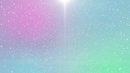 Abstract background with bokeh effect and stars. Vector illustration.