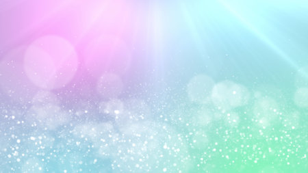 Abstract background with bokeh defocused lights. Vector illustration.
