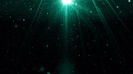 abstract of sun with flare. natural background with lights and sunshine wallpaperの写真素材