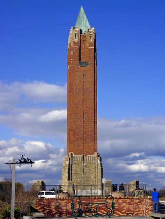 Tower at Traffic Circle at Jones Beach