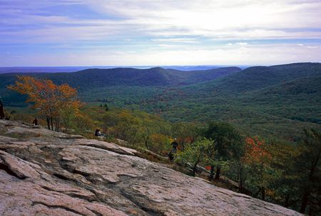 Evening Twilight at Bear Mountain, New York