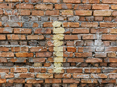Old brick wall texture background. Old brick wall texture background. Old brick wall texture backgroundの写真素材