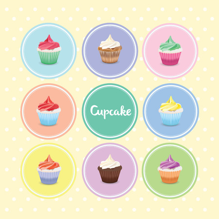 Cupcake のイラスト素材