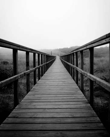 Access to the beach of San Juan and salt from the area of the dunesの写真素材