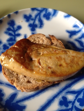 Foi gras poellの素材