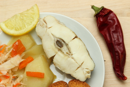 baked white fish with lemon and breadcrumbs