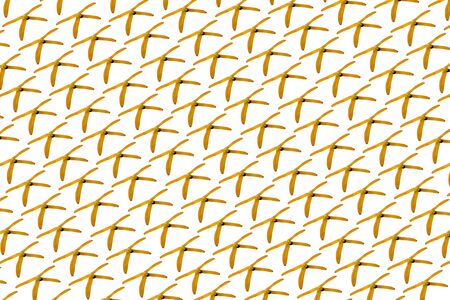 seamless pattern with banana peel on white backgroundの写真素材