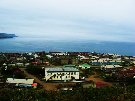 the wild nature of Sakhalin and the Kuril Islandsのeditorial素材