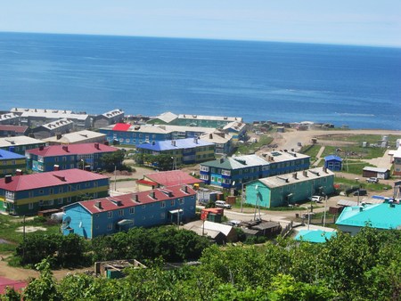 the wild nature of Sakhalin and the Kuril Islandsの写真素材