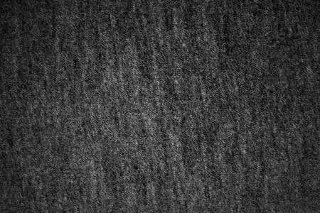 Dark color rough woven fabric texture for backgroundの写真素材