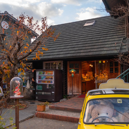 Street view of Kamakura, Japanの写真素材