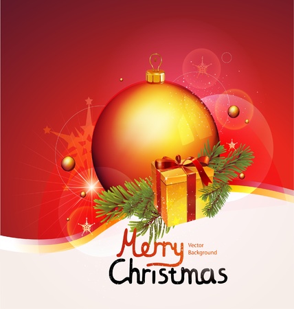 Christmas vector background.のイラスト素材