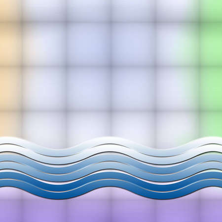 Shapes Design Advertisement Background Pattern Perfect for Any Advertisement, Business Card, Billboardの写真素材