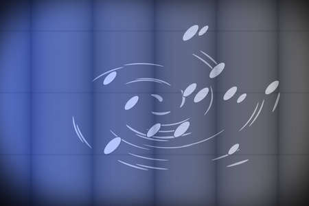 Shapes Design Advertisement Background Pattern Perfect for Any Advertisement, Business Card, Billboardの写真素材