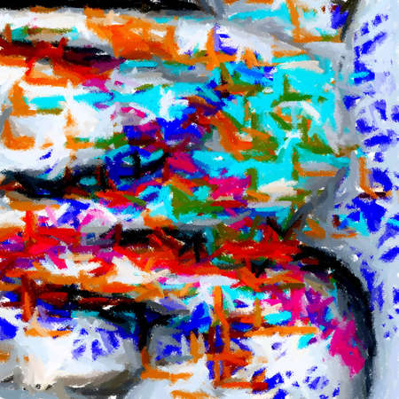 Abstract Art - Impressionismの写真素材