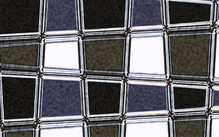 Stripes and Columns Zig Zag Abstract Background with Soft Texture and Islands of Colorsの写真素材