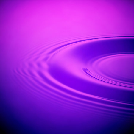 Abstract design featuring rippled water texture in shades of purple. Fluid motion and light reflection create mesmerizing backdrop. Perfect for modern presentations and creative projects.の素材