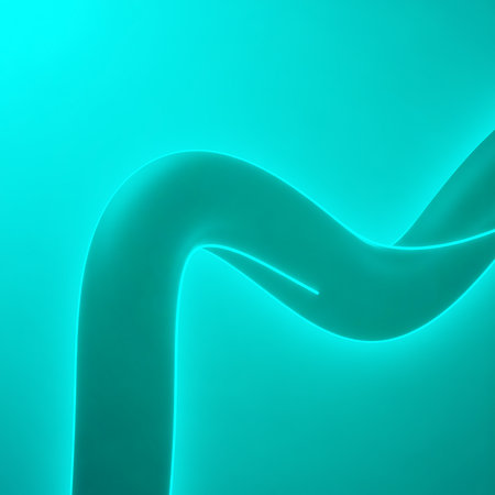 Abstract background with smooth curved shape and soft lighting creating clean modern look, digital designs for your project, presentation style and art designの素材