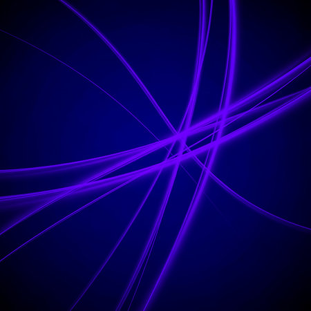 Dynamic swirling light trails set against dark blue backdrop. An abstract design creating visual depth. Ideal graphic resource for modern projects needing visual interest.の素材