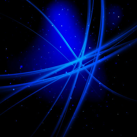 Swirling light trails present futuristic designs and dynamic movement. Highlight movement with contemporary visuals on dark backdrop for graphic artの素材