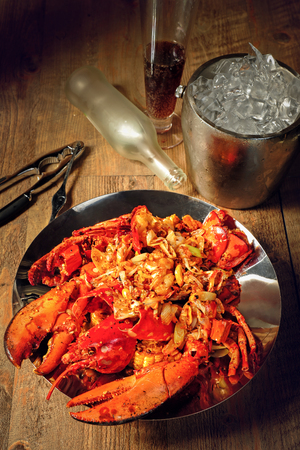 Seafood feastの写真素材