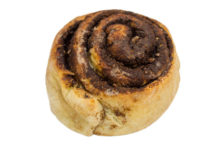 Traditional Hungarian Sweet Pastry Cocoa Snailの写真素材