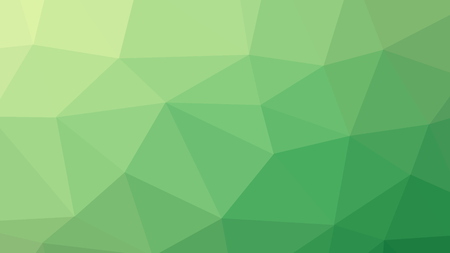 8K Resolution Abstract Triangle Low Polygon Art Green Color Backgroundの写真素材