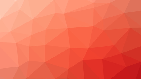 8K Resolution Abstract Triangle Low Polygon Art Orange Color Backgroundの写真素材