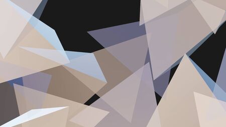 8K UHD Mixed Large Pastel Brown Triangles Abstract Backgroundの写真素材