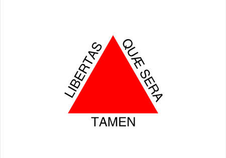 Official Large Flat Flag of Minas Gerais Horizontalの写真素材