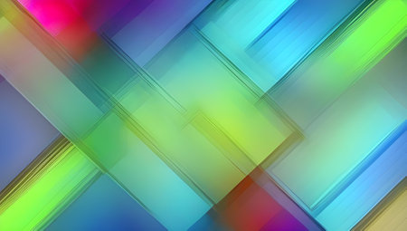 Modern Abstract Colorful Translucent Art Background Wallpaperの写真素材