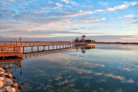 Port Lagos area at Thrace, Greece.の写真素材