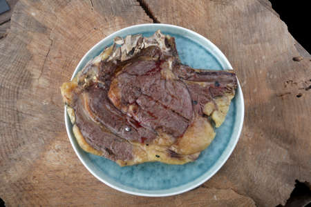 beef steak as meat protein foodの写真素材