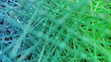 molecule atomic microcosm background with blured atoms and nodes. science close-up wallpaperの写真素材