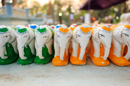 Ritual elephentの写真素材