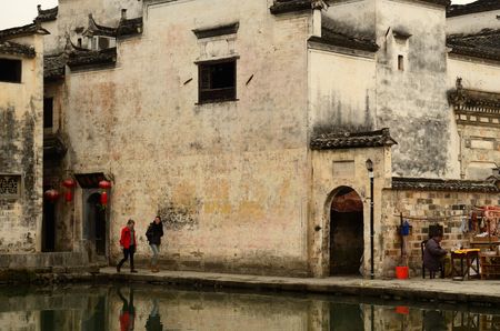 ancient buildings at Chinaのeditorial素材