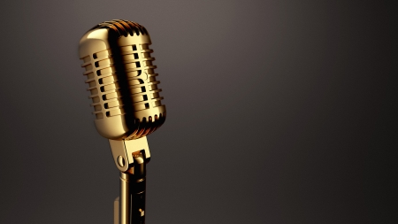 Vintage Microphoneの写真素材