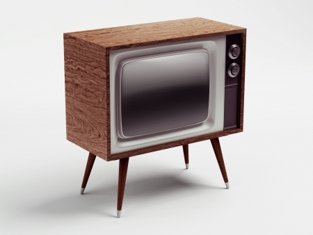 Retro TV の写真素材